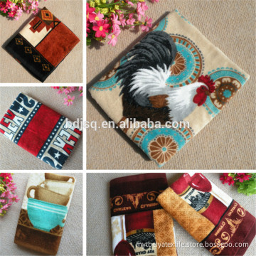 Microfiber printed kitchen Tea Towel set